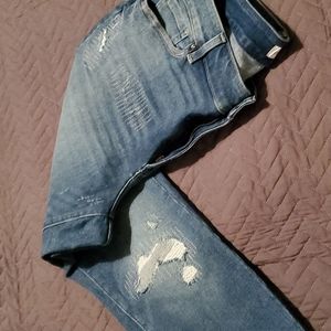 Lane Bryant Distressed Jeans Sz 16